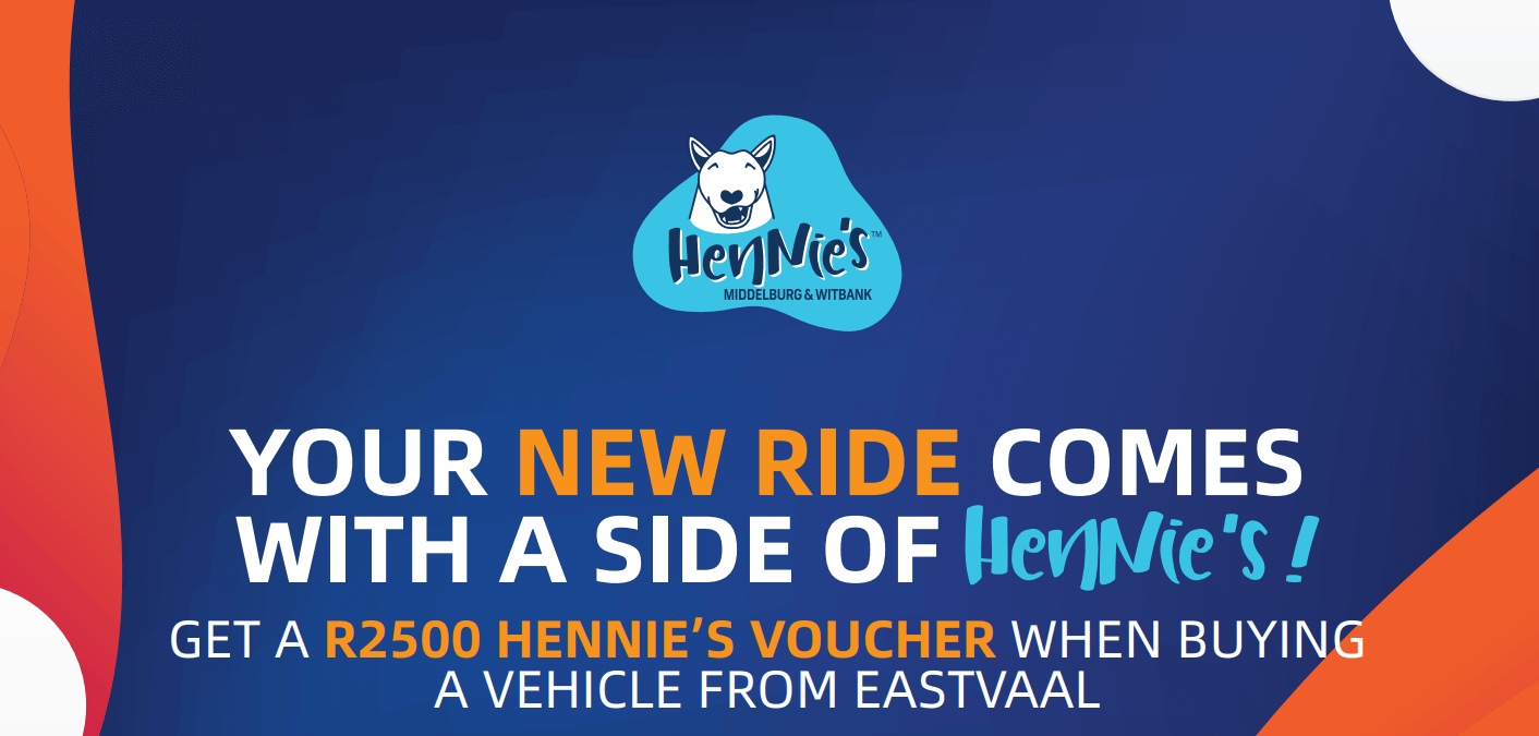 Hennie's Exclusive Offer Banner